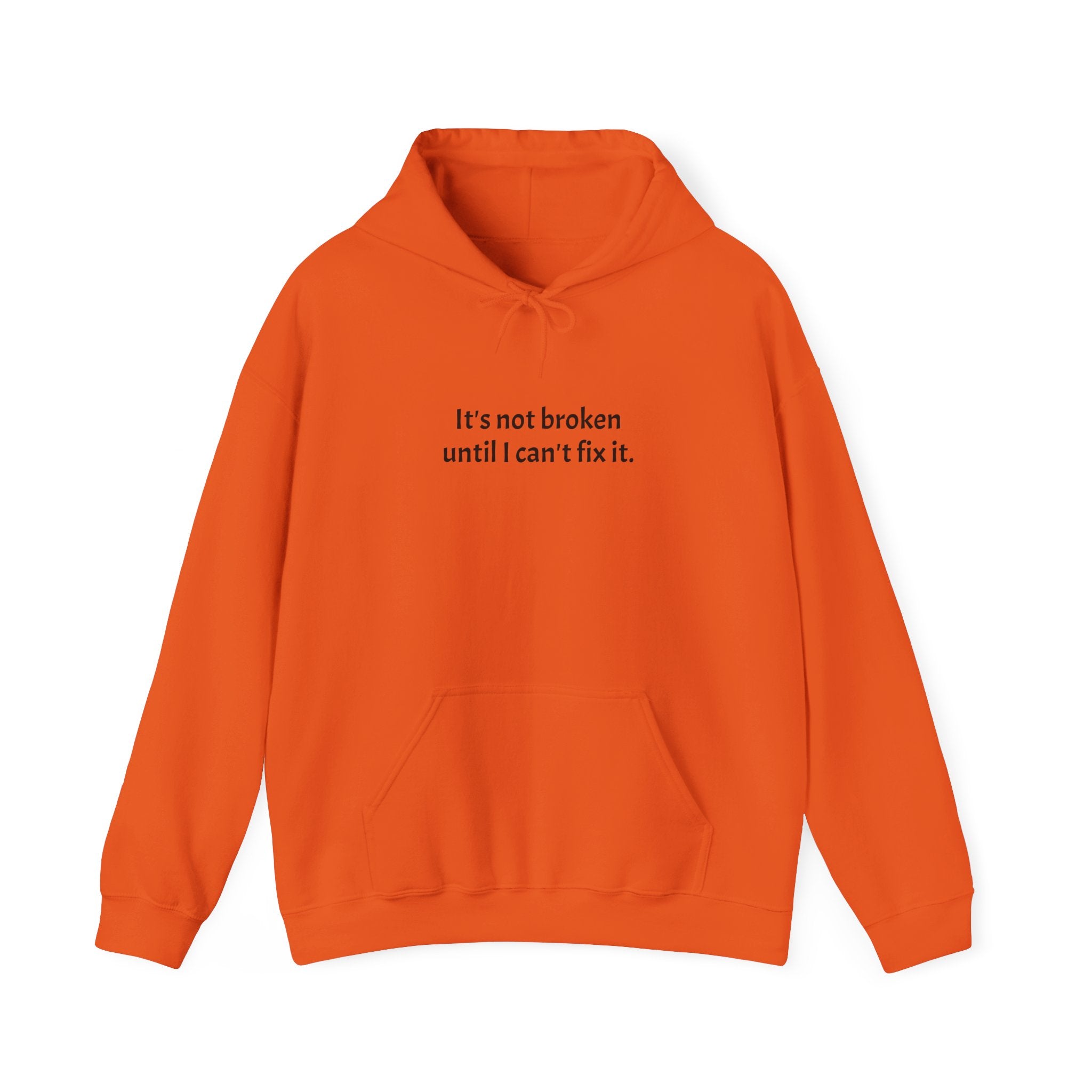 Fix It Hoodie, Unisex Heavy Blend Sweatshirt, Funny Quote Hoodie, Gift for Problem Solvers, Casual Wear, Everyday Comfort