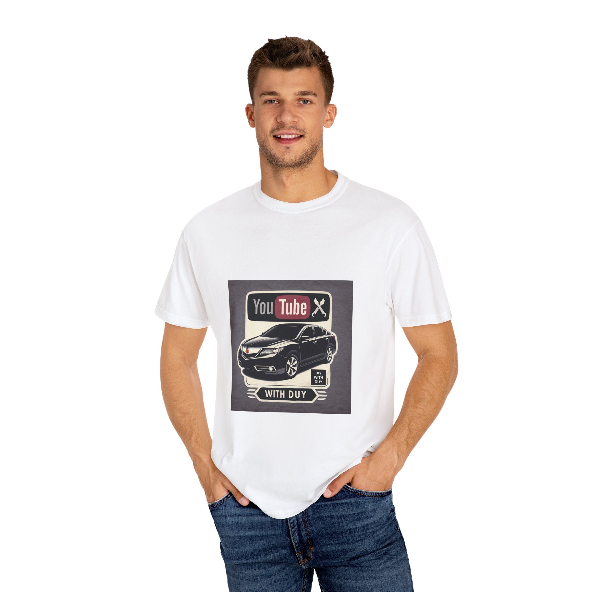 YouTube Car Enthusiast T-shirt, Unisex Graphic Tee for Auto Lovers, Perfect for Birthdays, Gift for Car Lovers, Casual Wear, Creative [...]