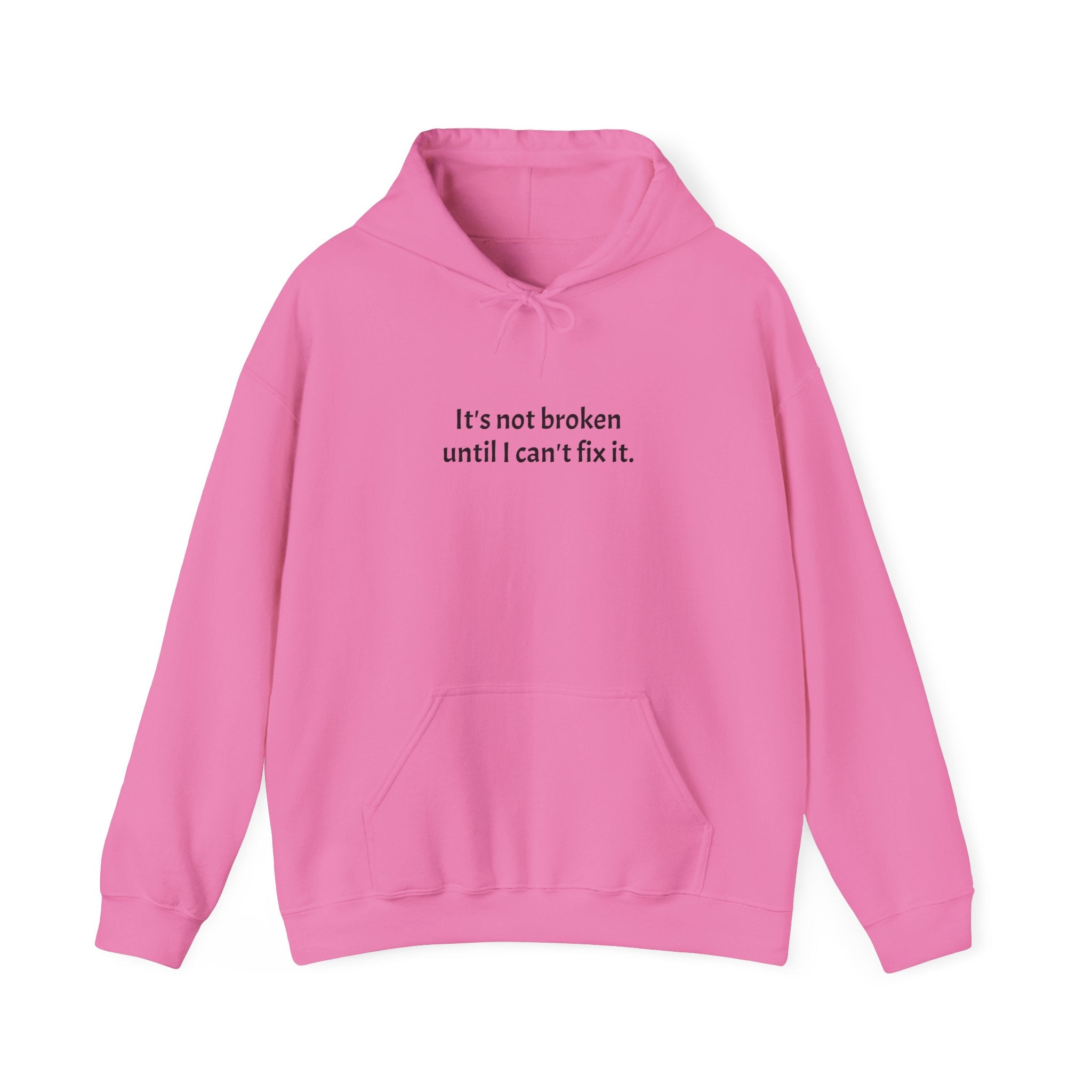Fix It Hoodie, Unisex Heavy Blend Sweatshirt, Funny Quote Hoodie, Gift for Problem Solvers, Casual Wear, Everyday Comfort