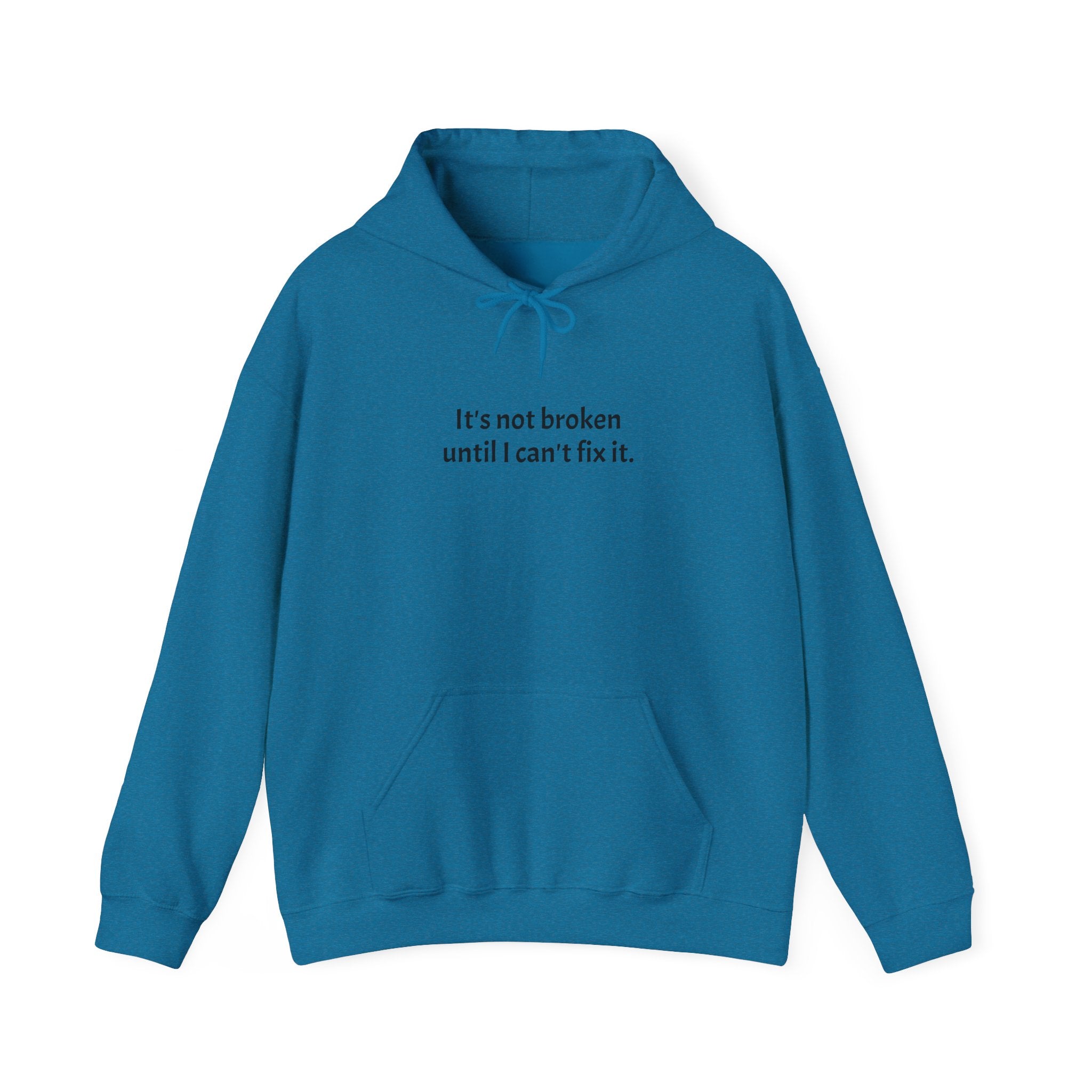 Fix It Hoodie, Unisex Heavy Blend Sweatshirt, Funny Quote Hoodie, Gift for Problem Solvers, Casual Wear, Everyday Comfort