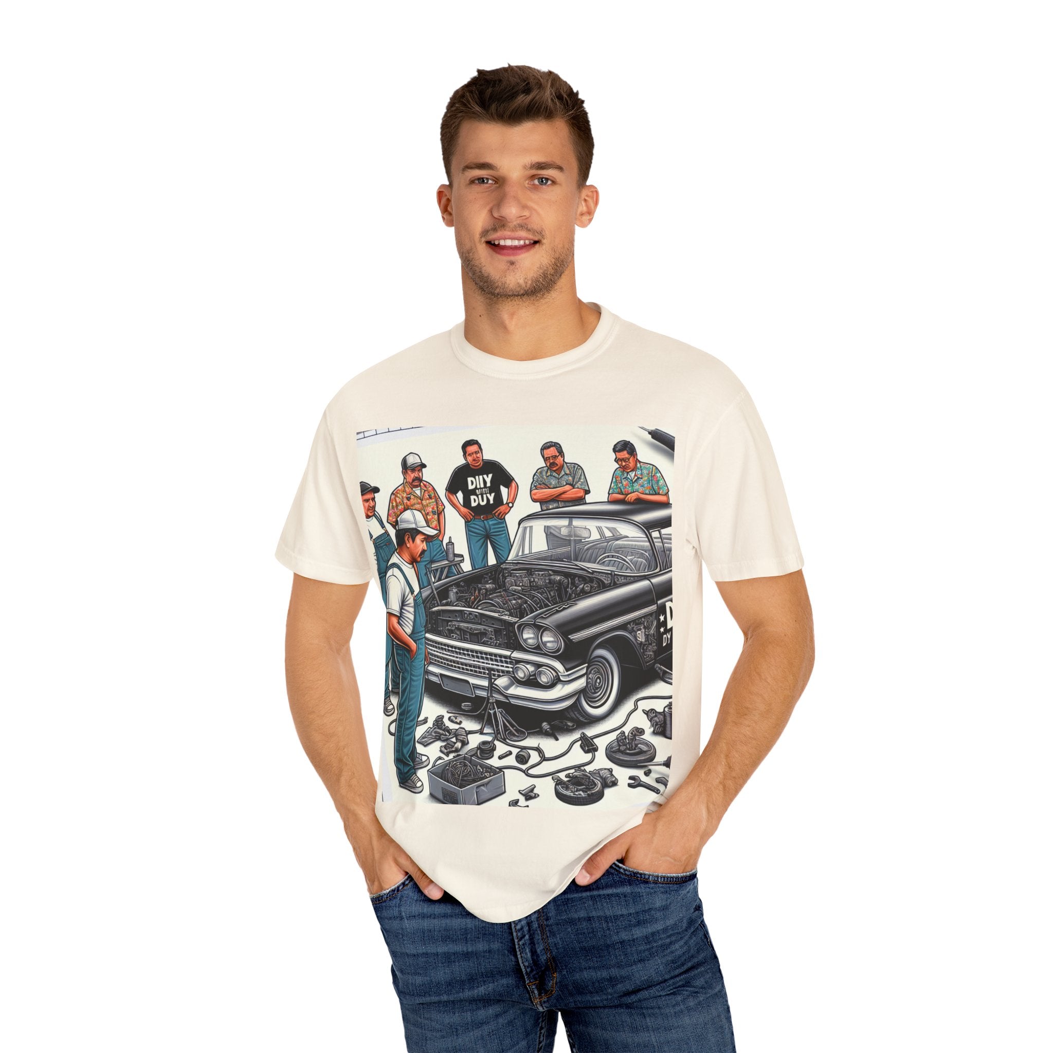 DIY with DUY Vintage T-Shirt, Unisex Casual Tee, Gift for Creatives, Retro Style Apparel, Summer Wardrobe Essential, Music Lover Shirt
